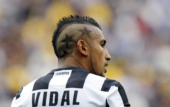 Le tre stelle tatuate di Vidal. Reuters